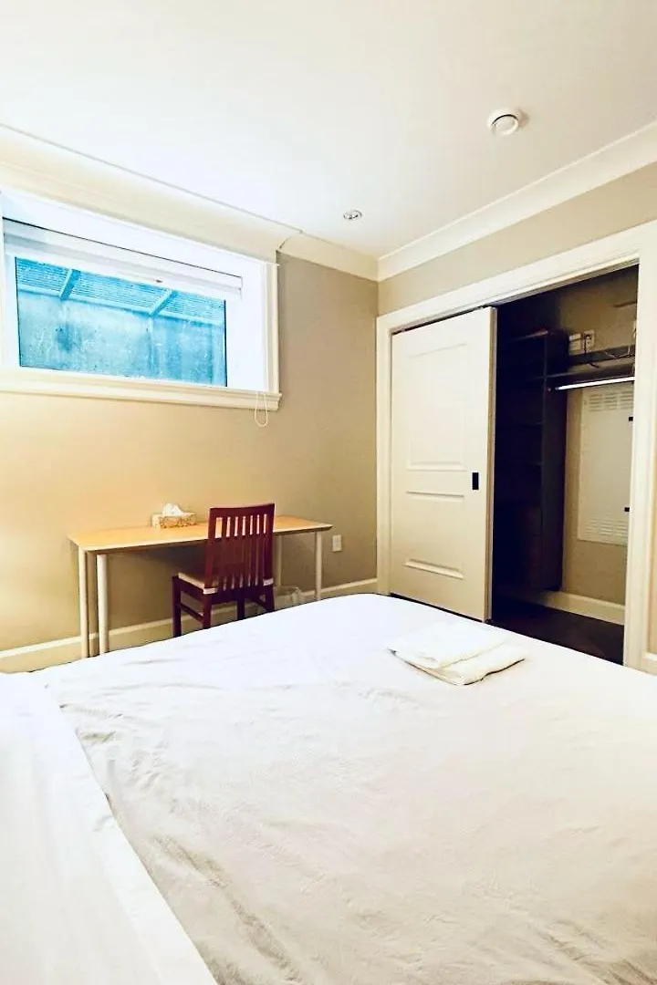 Downstairs Room With Shared Washroom In Luxury House Vancouver Holiday home